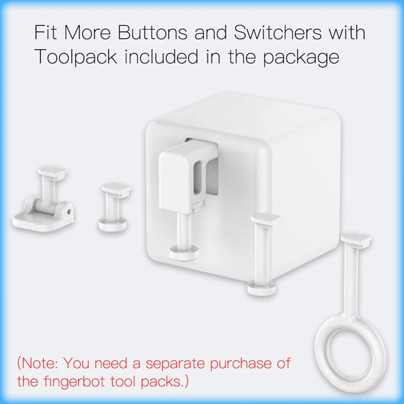 AUBESS Tuya Smart Cubetouch Switch Finger Button Pusher Robot Smart Home Voice Control For Alexa Assistant