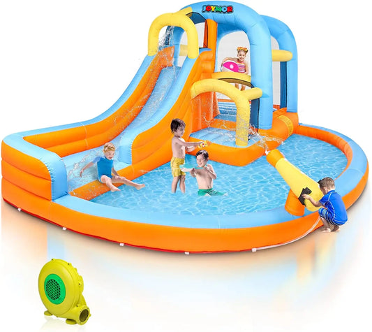 5-in-1 Inflatable Water Slide Park