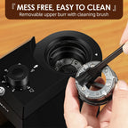 Electric Burr Mill Coffee Grinder Automatic Coffee Bean Grinding With 28 Grind Settings For Espresso French Press Drip 2-12 Cup