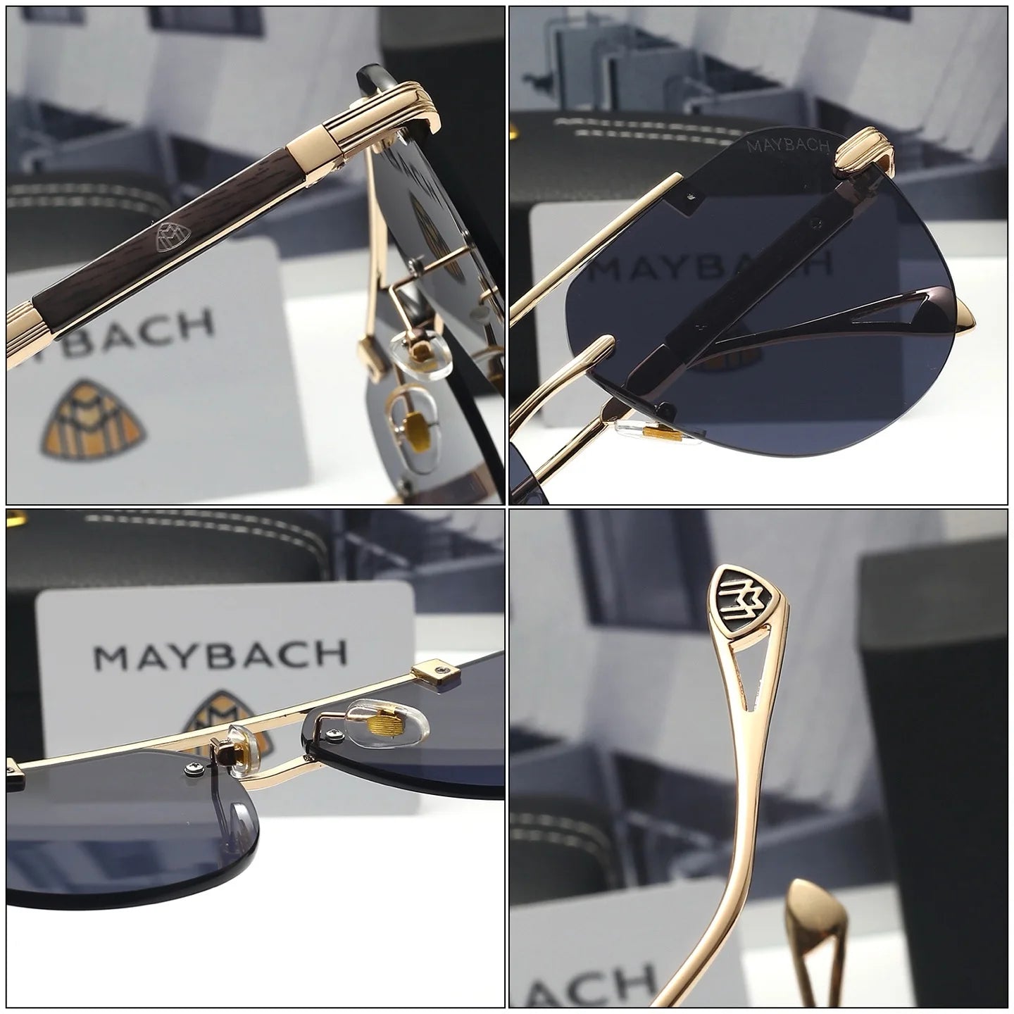 Car High End Fashion Sunglasses For Maybach S Class S400 S450 S480 S500 S560 S580 S650 S680 GLS480 GLS600 UV Protection Goggles