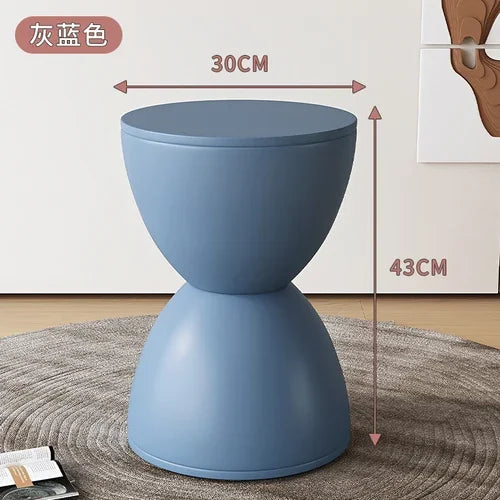 Minimalist Nordic Dressers Stool Plastic Design Apartment Shoes Changing Children Foot Stool Relax Muebles Trendy Furniture