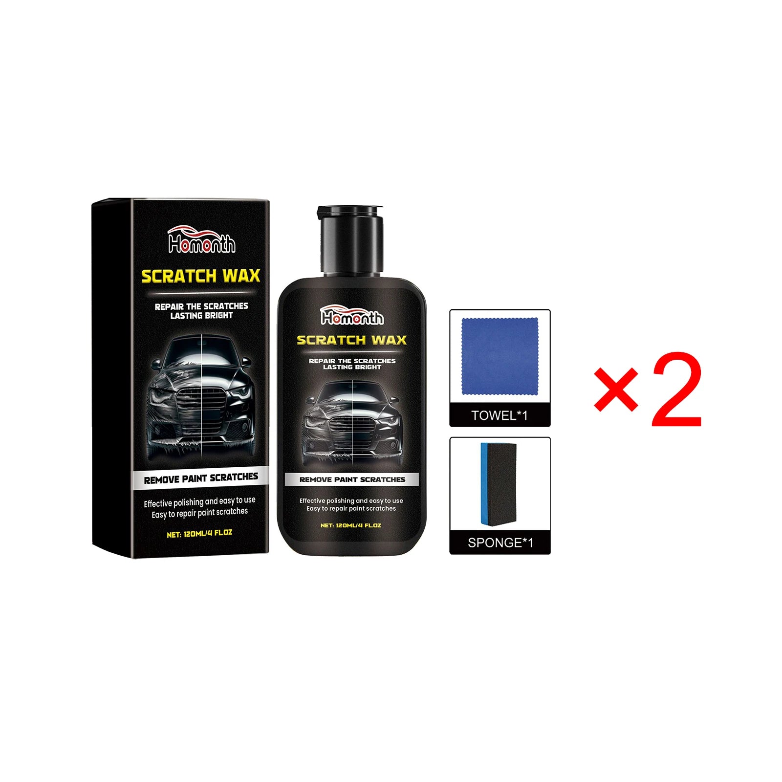 Car Scratch Repair Wax Car Paint Scratch Scratch Repair Cream Removes