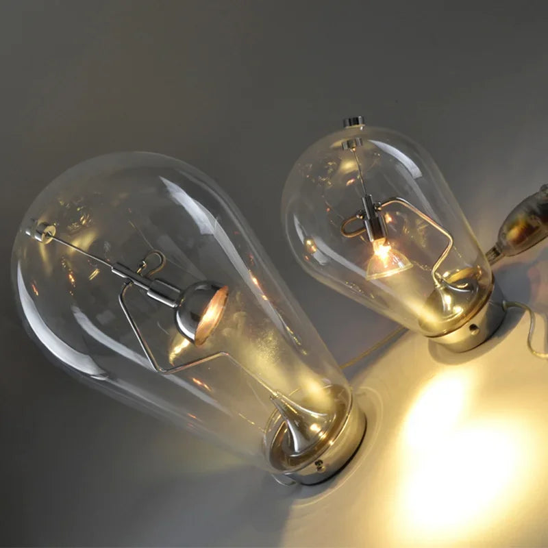 Modern Touch Glass Blown Magnet Desk Lamp for Living Room Study Room Bedroom Decoration Reading Desk Lamp
