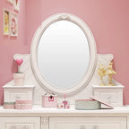 Vanity Stool Dressing Table Essentials Luxury Kawaii White Dressing Table Storage Organizer Mesa Maquillaje Home Furniture
