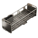 Kitchen Sink Side Dish Rack, Multifunctional Drainage Holder for Bowls Plates Cups Chopsticks, Storage Organizer,for Kitchen Use