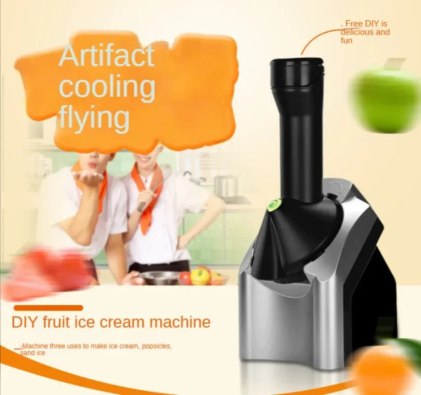 Ice Cream Maker 220V Home Automatic Fruit Ice Cream Machine Kitchen Appliancesoft Serve Machine