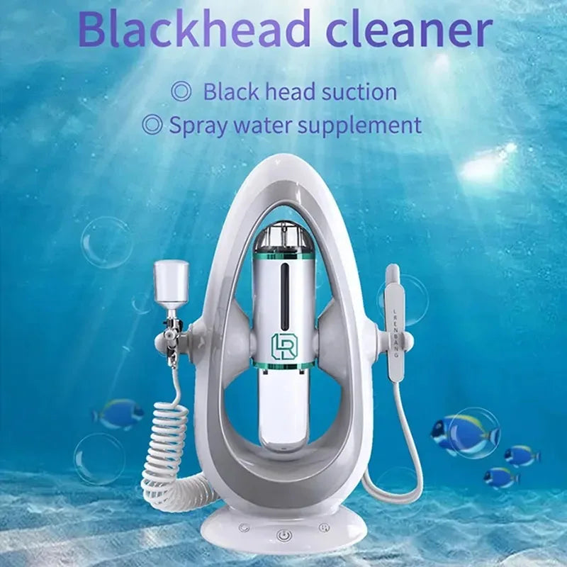 Newest Peeling Beauty Device Hydra Dermabrasion Aqua Facial Cleaning Small Bubble Oxygen Injection Instrument Suction Blackhead