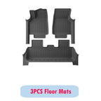 Fully Protection Floor Liners For 2025 Tesla Model Y Juniper Floor Mats with Door Sill Protector Front Rear Cargo Liner  Juniper