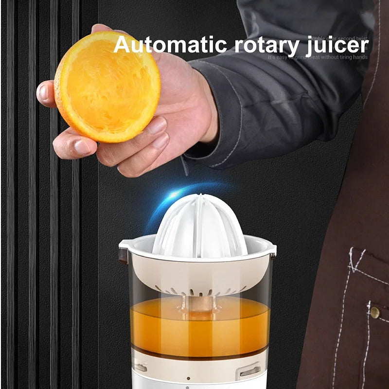 250ml Electric Juicing Cup Orange Juicer Lemon Juice USB Chargeable Portable Squeezer Pressure Fruit Juicer for Home Kitchen