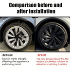 4PCS Hub Caps for Tesla Model Y Juniper 20-Inch Wheel Cover Performance Replacement Helix 2.0 Wheels Full Rim Accessories 2025