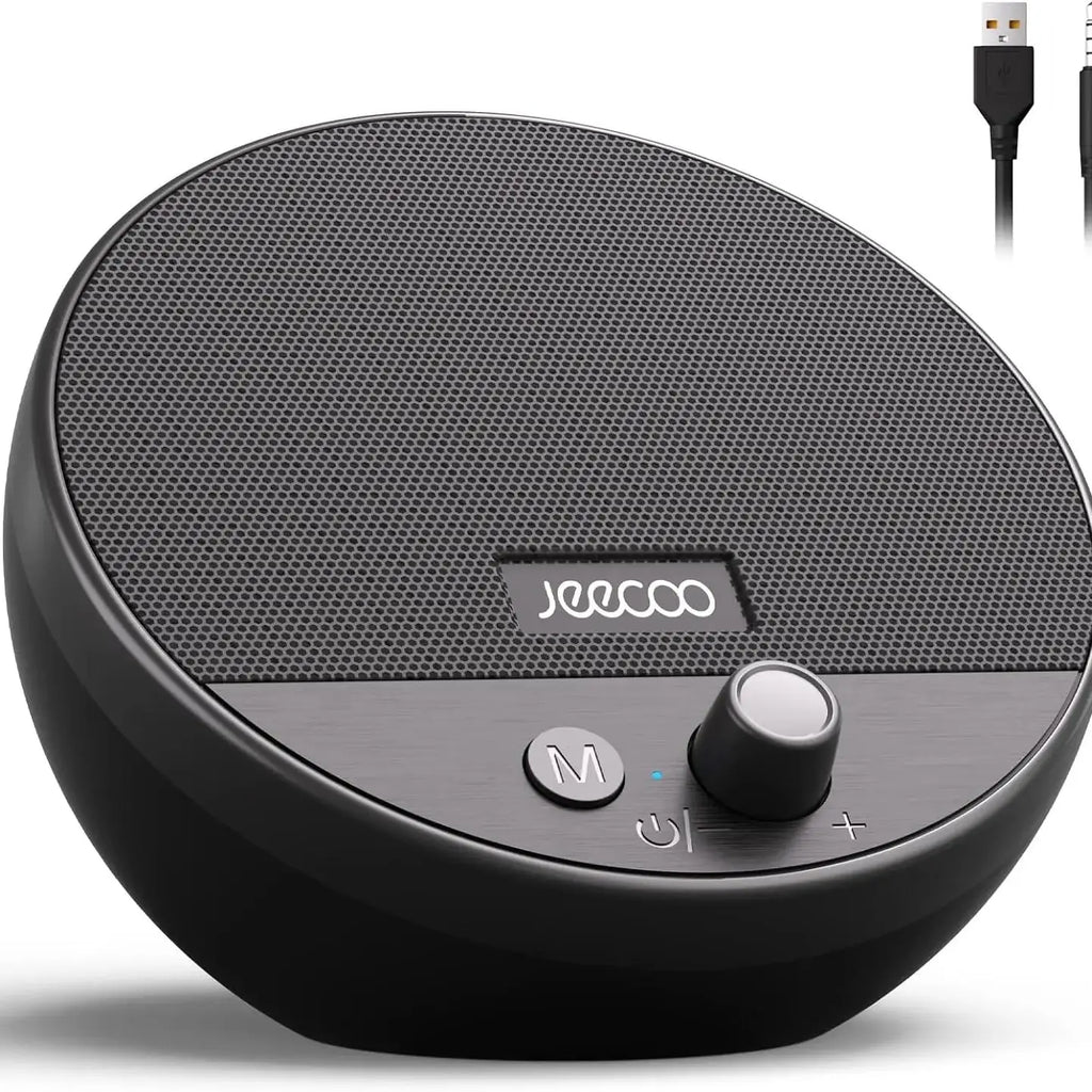 Jeecoo A10 USB Plug-N-Play Laptop Speakers Bluetooth Computer Speakers,Volume Knob Speaker with for PC Desktop&Laptop