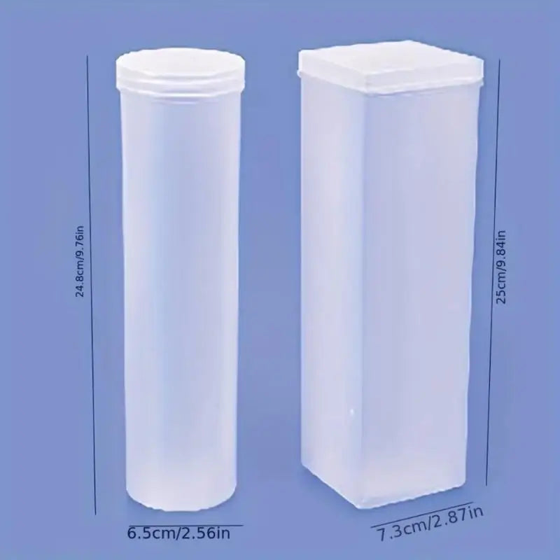 1Pcs Round & Rectangular Design Stackable Airtight Food Storage Containers With Flip-Top Lids Organizers For Kitchen