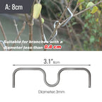 30/50Pcs 4 Size Reusable Branch Limb Spreader Garden Yard Trees Branches Fixator Strong Fruit Tree Support Holder Vine Trainers