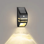 Motion Sensor LED Solar Light Outdoor Waterproof Garden Light Solar Powered Sconces Stair Fence Exterior Wall Lamps Porch Light