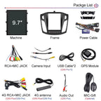 CAIXI GX9 Car Radio Multimedia Player for Ford Focus 3 Mk 3 2011 - 2019 Android 12 2din Carplay Auto Stereo GPS Vertical Tesla