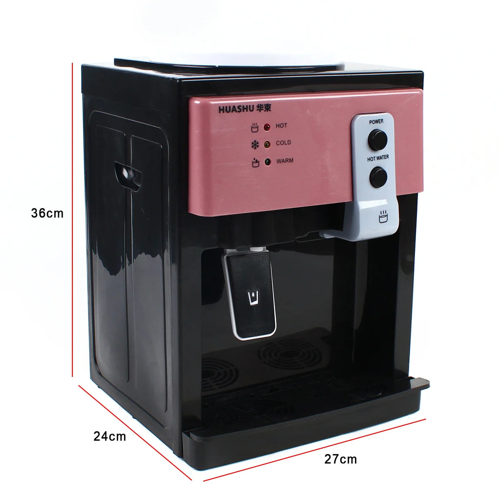 3-Temperature Control Water Dispenser with 1.2-5 Gallons Tank Stainless Steel Top Loading Fast Hot/Cold/Warm Water US/EU Plug