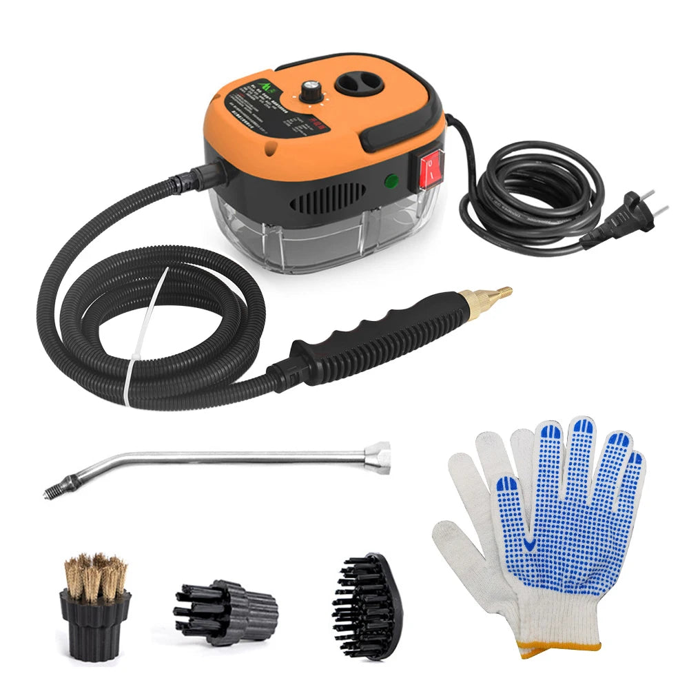 Handheld Steam Cleaner 2500W High Power 6 Speeds Adjustable Practical Steam Cleaner for Kitchen Refrigerator