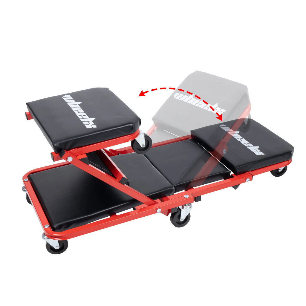 Foldable Garage Creeper Z Seat
