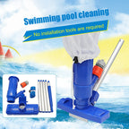 Pool Vacuum Head with Brush Bag Cleaning Kit Clean Bottoms For Pool Filter Swimming Pool Vacuum Cleaner Cleaning Skimmer Pools
