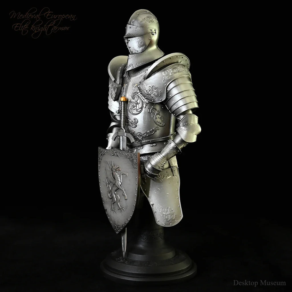 190MM Resin home decoration craft ancient European medieval armour finished home decoration model LTCP-265
