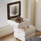 Woman Dressing Table with Glass Plate How Much Is Black Dresser Drawer Makeup Vanity Cheap Bedrooms Wardrobes Bedroom Hairstyle