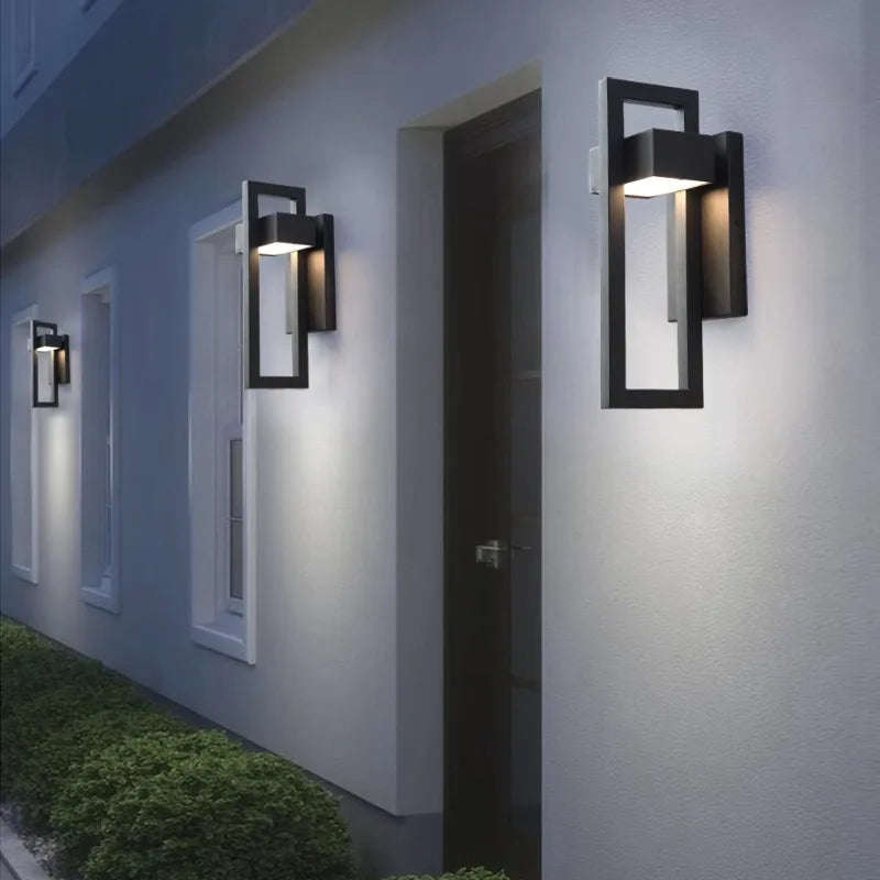 Modern Outdoor Decorative Wall Lamp