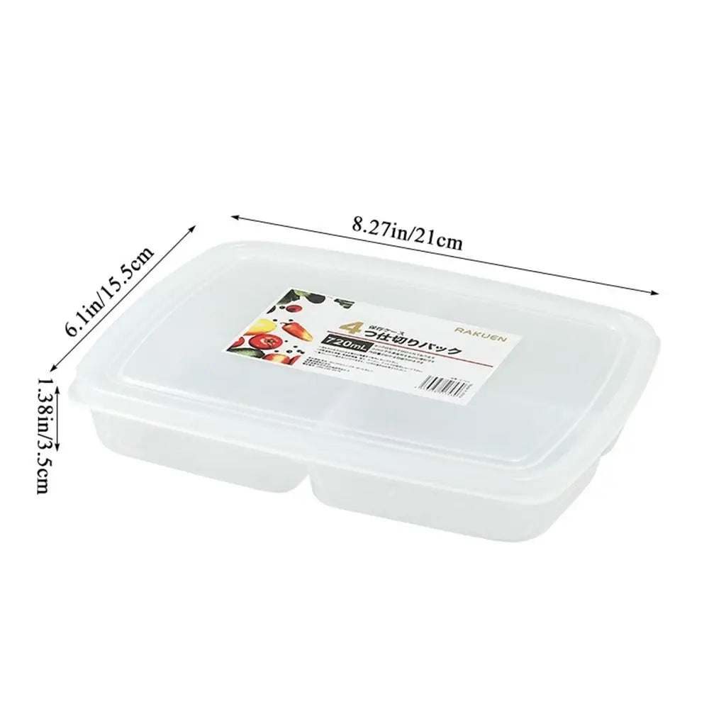 Clear Kitchen Accessories For Fruit Ginger Garlic Compartment Fresh-keeping Meat Container Storage Box Crisper Vegetable Case