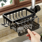 Household Multi-Function Kitchen Faucet Shelf Sink Drain Basket Dishwasher Rack Organizing Storage Tray for Kitchen Accessories