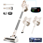 Cordless Vacuum Cleaner Hard Floor Carpets Pet Hair  Dual Motor Vacuum Cleaner Cleaning Machine Removable Battery