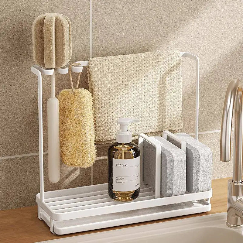 Kitchen Multi-Function Storage Ra Home Use Soap Holder Towel Holder Sink elf Organizer for Kitchen Accories Racks Organization