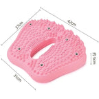 Inflatable Foot Massager Stepper Balance Board with Anti Slip PVC Massage Dots for Yoga Training Slimming Leg Shaping