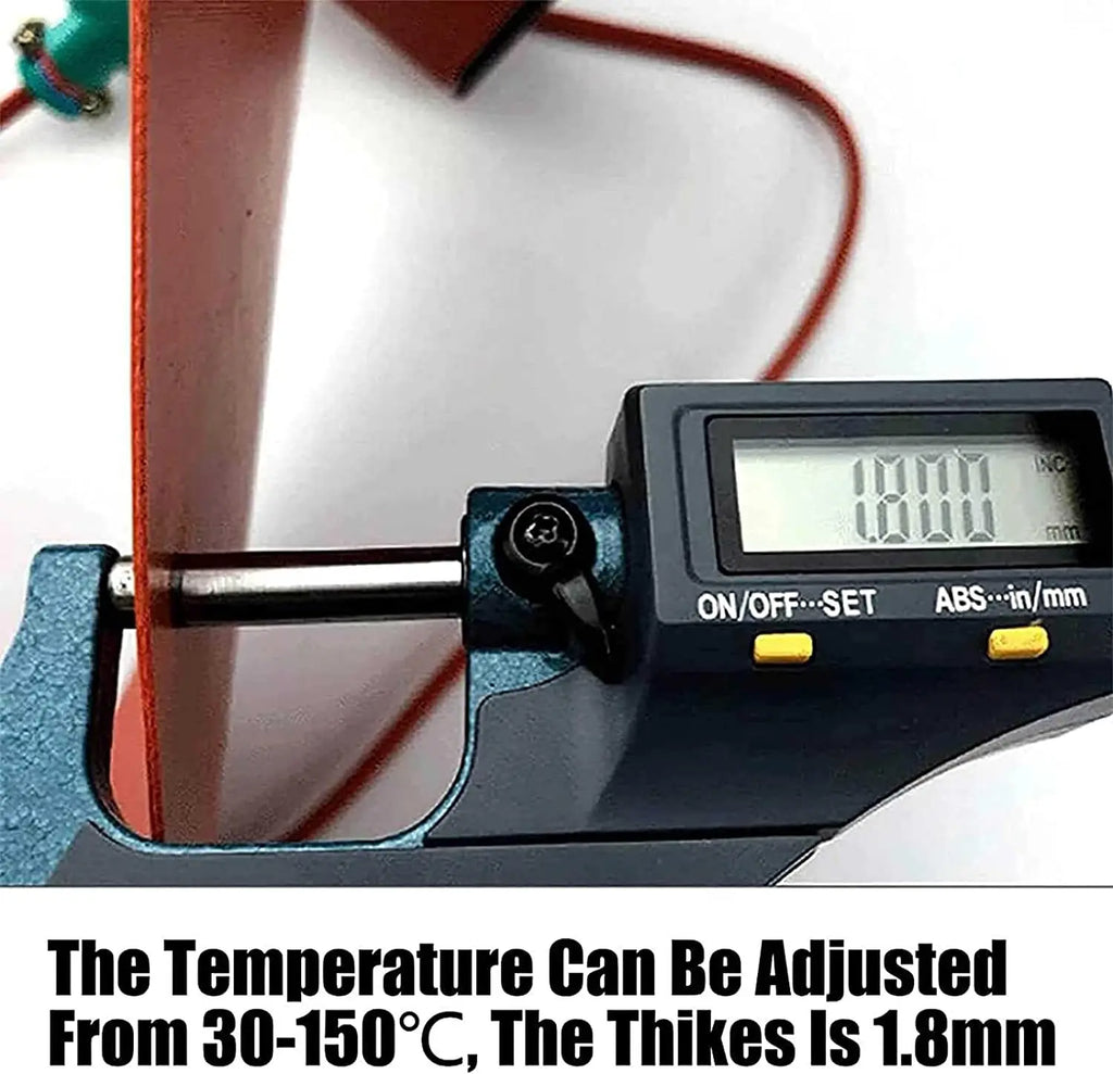110V/220V Silicone Rubber Heating Pads with Thermostat Temperature Controller Sensor Heater Wraps Belts for Oil Tank Drum Barrel