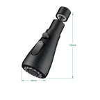 Universal 360° Swivel Kitchen Faucet 3 In 1 Kitchen Faucet Extender Multi-Mode Splashproof Power Flush Faucet Booster