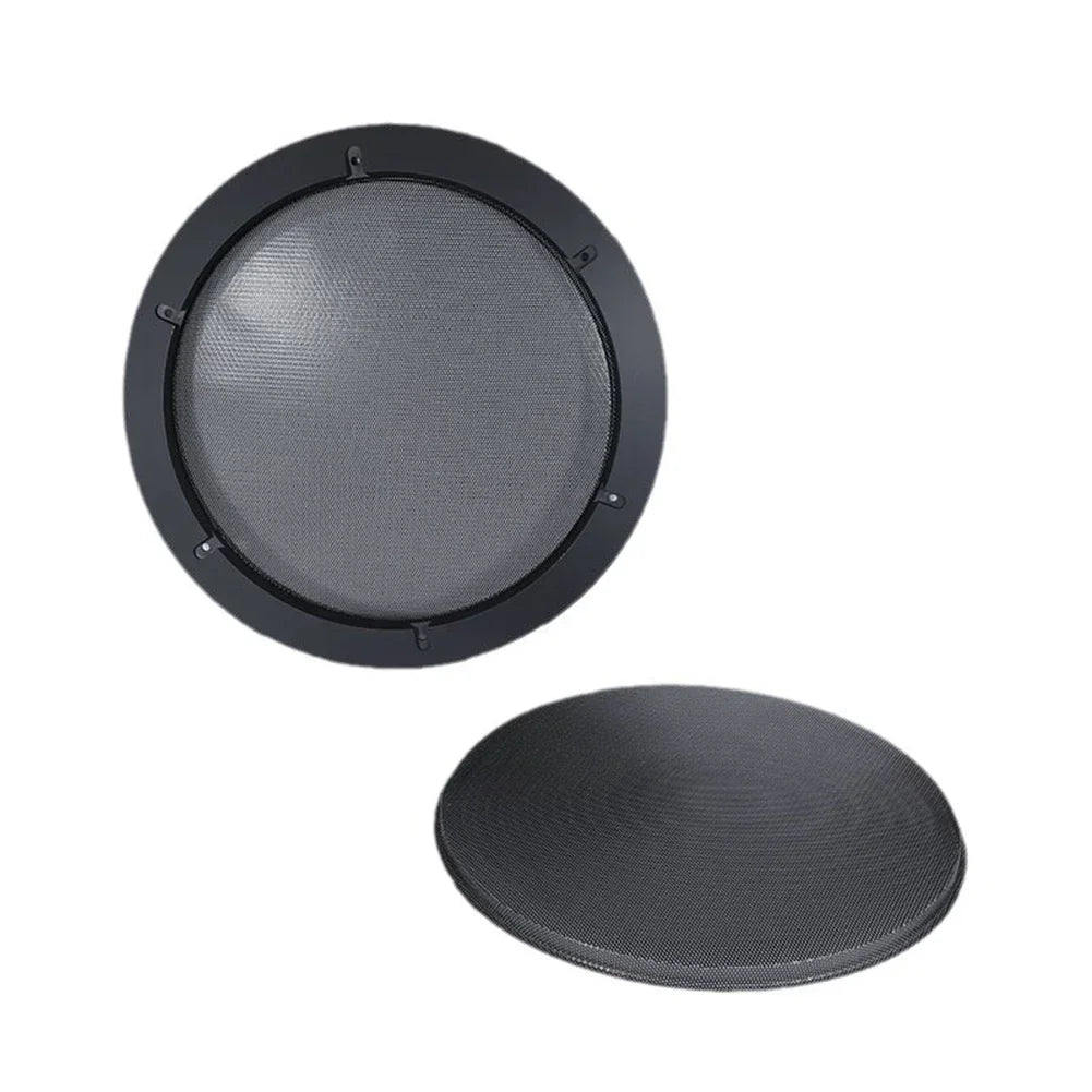 Professional 12 Inch Speaker Net Cover Car Home Mesh Enclosure Frame Wire Grilles Circle Speaker Protective Cover Accessories