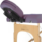 Professional Portable Folding Massage Table with Carrying Case - Burgundy