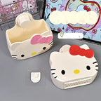 Hello Kitty Cute Cartoon Storage Box Kitchen Utensils Cosmetics Storage Box Wholesale for Children Friends Festival Kawaii Gifts