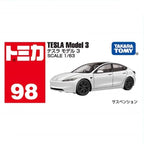 TAKARA TOMY Tomica NO.98 TESLA Model 3 Alloy Diecast Collection Cars Model Toys for Children Boys
