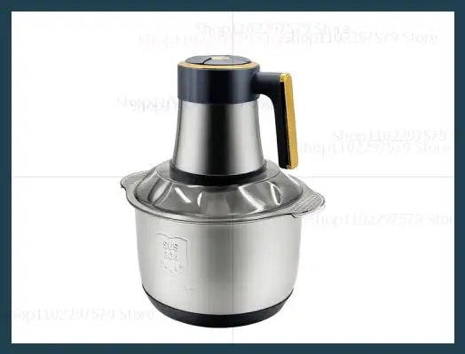Electric Meat Grinder 5L Food Crusher Stainless Steel Multi Functional Vegetable Slicer Processor Chopper Kitchen Blender