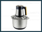 Electric Meat Grinder 5L Food Crusher Stainless Steel Multi Functional Vegetable Slicer Processor Chopper Kitchen Blender