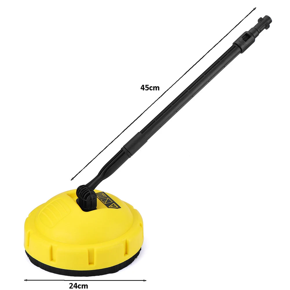 Pressure Washer Surface Cleaner Attachment Rotary High-pressure Washer Accessories Disc Floor Washer for Karcher K1-K7