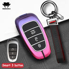 3 4 Buttons New Car Smart Key Case Cover For Hyundai N Performance Tucson Solaris Sonata Hybrid NEXO NX4 Santafe dn8 Accessories