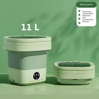 6L 11L Folding Portable Washing Machine Big Capacity with Spin Dryer B