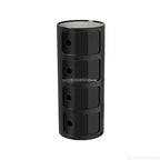 Nightstands Modular Bedside Table Round Large-capacity Storage Bedside Small Cabinet Bedroom Simple Storage Narrow Side Cabinet