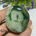 Green Agate Natural Irregular Playthings Small  Stone Healing Crystals Quartz Mineral Craft Decor Accessories Gift