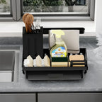 Kitchen Sink Stand Sponge Holder Dish Drainer Organizers Storage Accessories Shelf Storage Organizer Dish Drying Rack Gadgets