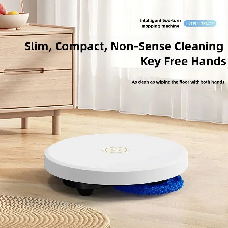 3-in-1 Smart Sweeping Robot 4000Pa Double-turn Silent Vacuum Cleaner Sweep Mop Brush Multi-function Home Cleaning Machine
