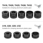 Kinds of Hydraulic Pipe Crimping Moulds TH, U Pipe Dies for Pex Fittings and V, M, VAU, VUS Pipe Dies for Copper Fittings