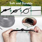 DIY Arbitrary Length 10M/20M/30M... Garden Hose 4/7mm Watering Irrigation System Supplies PVC Micro Drip Pipe Adjustable