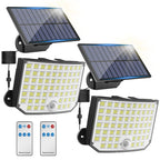 256 LED Solar Motion Sensor Security Lights - Waterproof Outdoor Flood Lights | AlluCanFind
