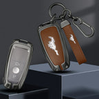 Zinc alloy Car Smart Key Case Cover Protector Shell Fob For Ford Fusion Mondeo Mustang Edge Expedition EXplorer F-150 F-250 F-35
